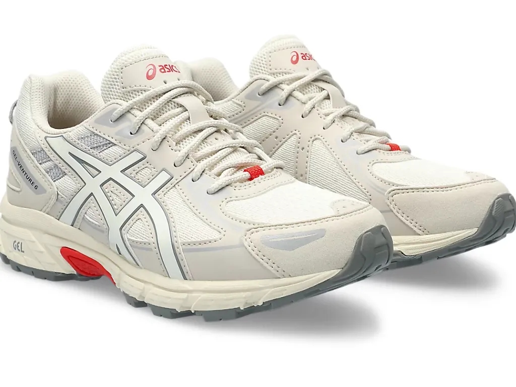 Urban Trail|Kinderen>ASICS GEL-VENTURE 6 Cream/Cream