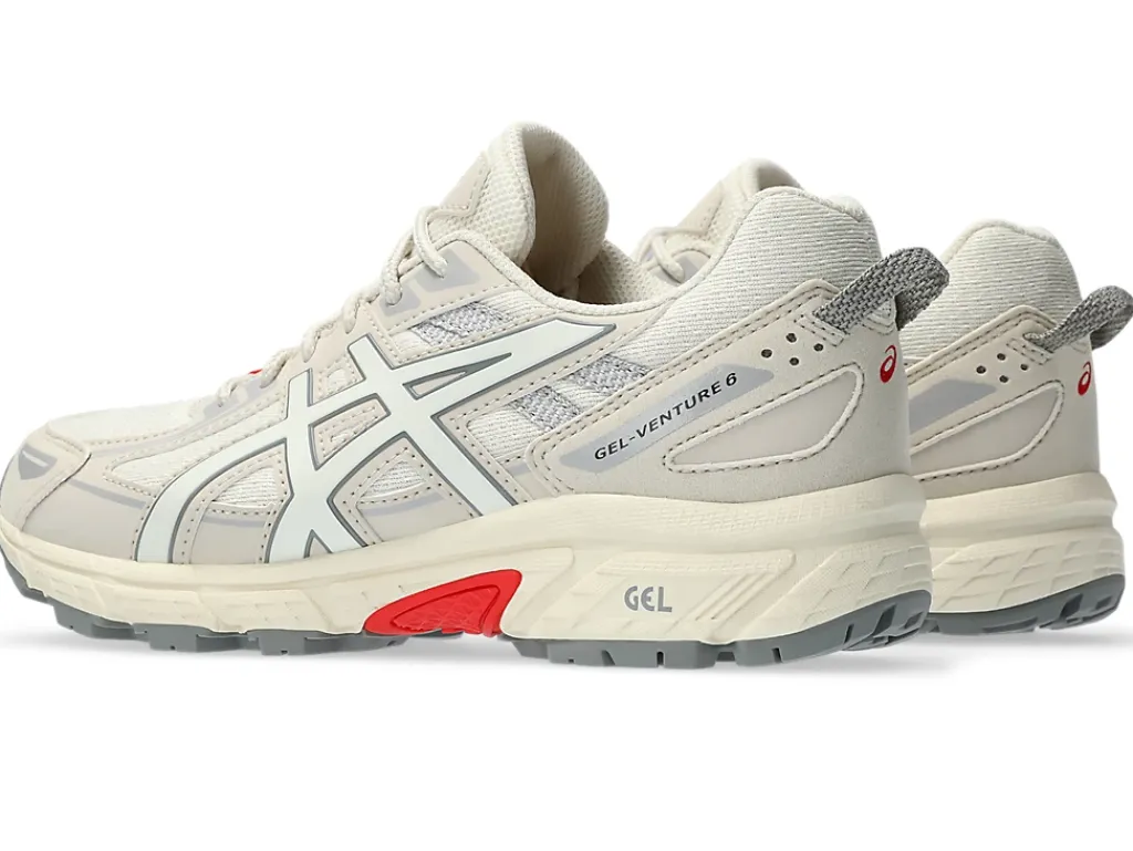 Urban Trail|Kinderen>ASICS GEL-VENTURE 6 Cream/Cream