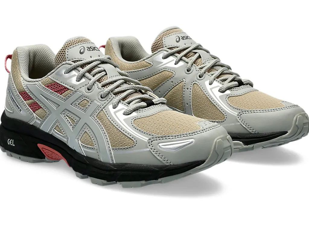 Urban Trail|Nieuw binnen>ASICS GEL-VENTURE 6 Wood Crepe/Seal Grey