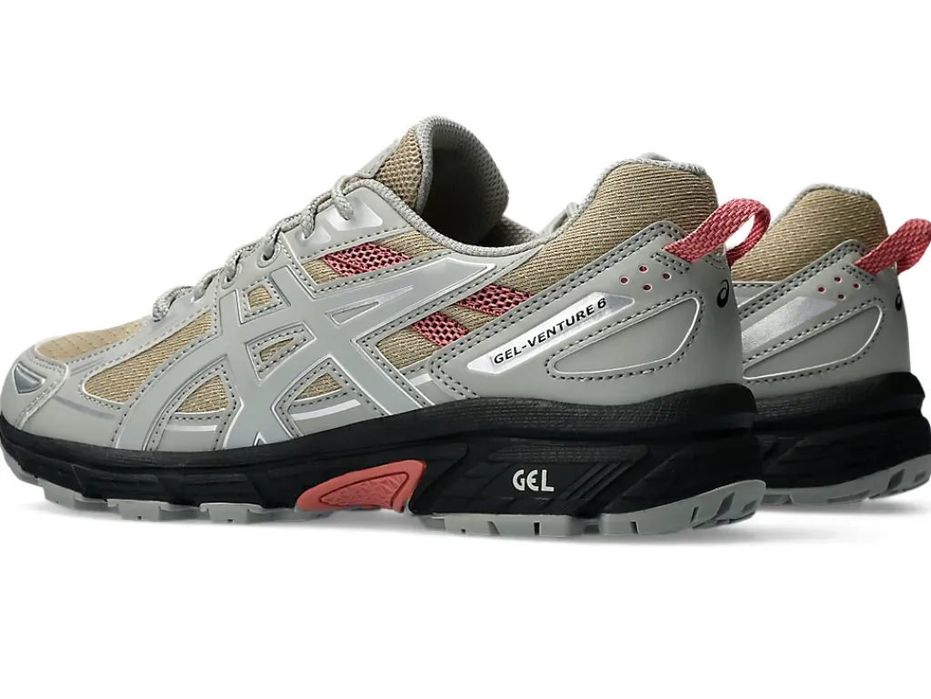 Urban Trail|Nieuw binnen>ASICS GEL-VENTURE 6 Wood Crepe/Seal Grey