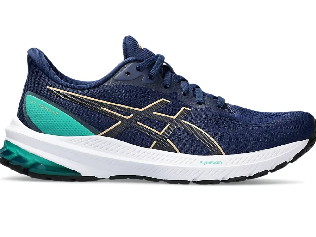 GT-1000™|Hardloopschoenen>ASICS GT-1000 12 Blue Expanse/Champagne