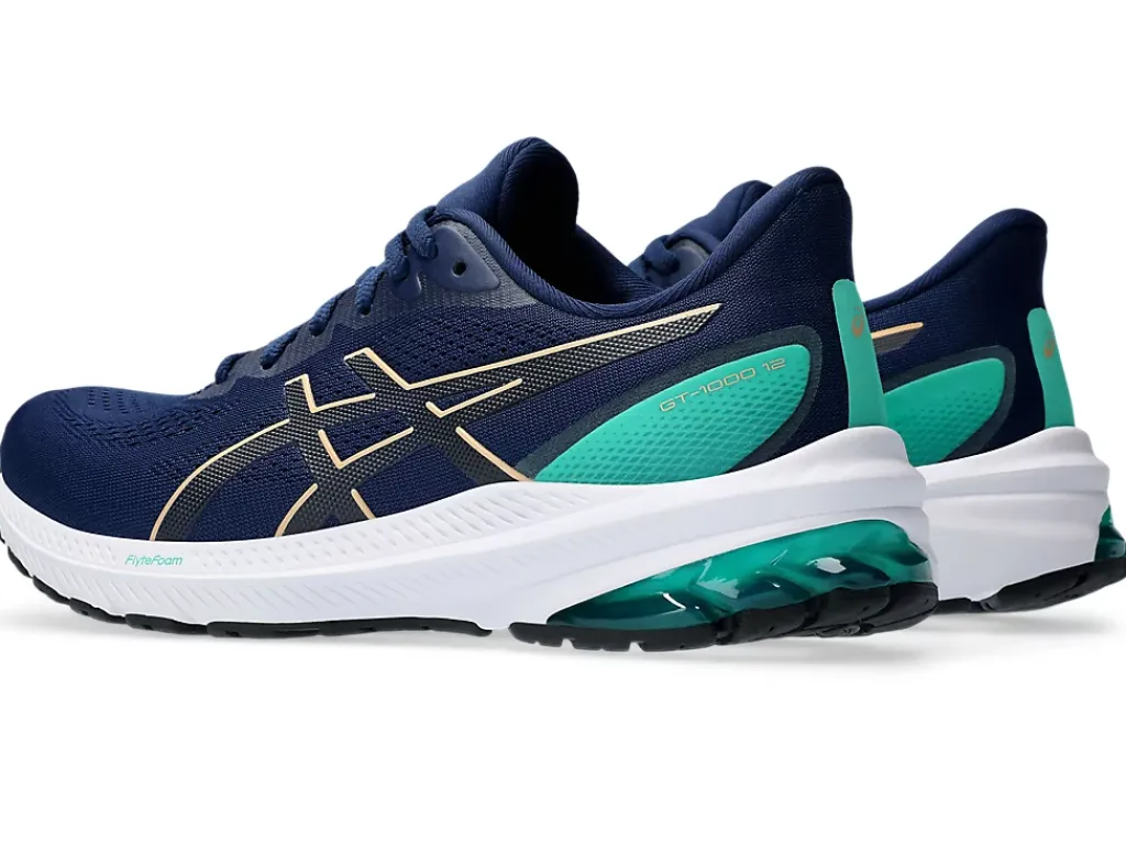 GT-1000™|Hardloopschoenen>ASICS GT-1000 12 Blue Expanse/Champagne