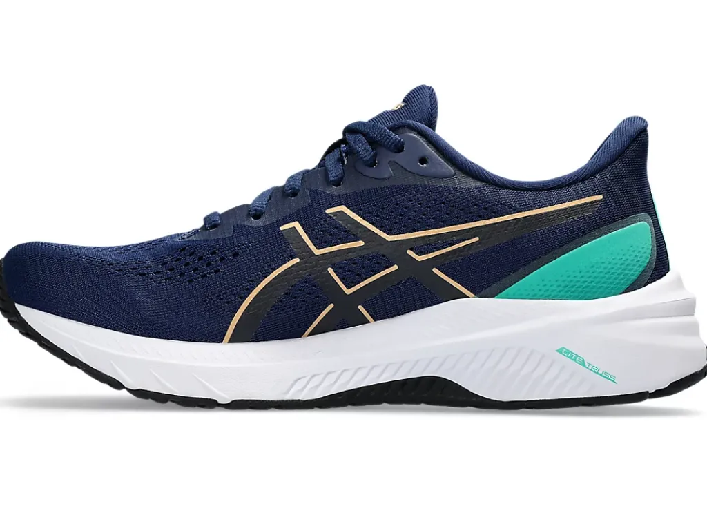 GT-1000™|Hardloopschoenen>ASICS GT-1000 12 Blue Expanse/Champagne
