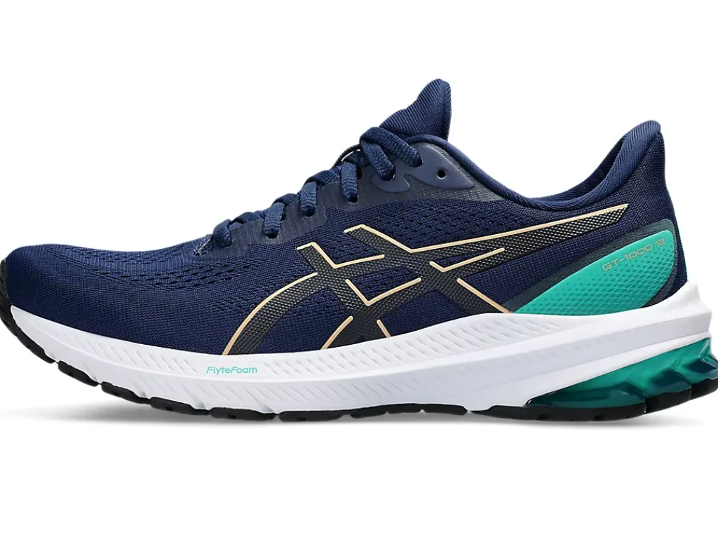 GT-1000™|Hardloopschoenen>ASICS GT-1000 12 Blue Expanse/Champagne