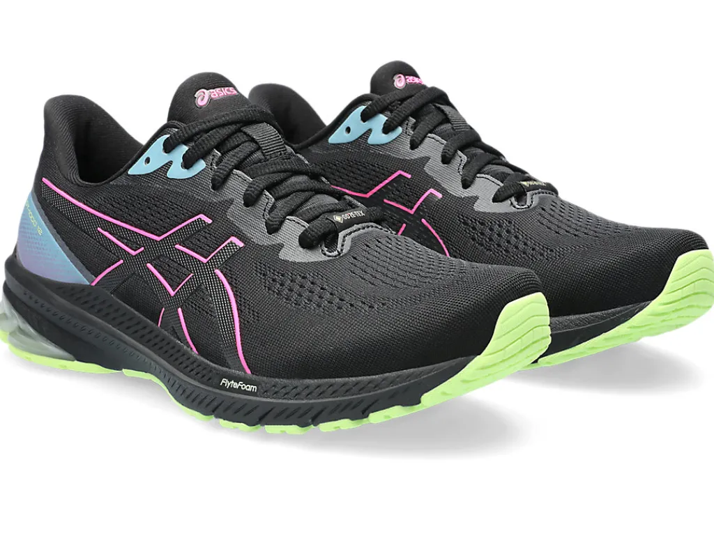 GT-1000™|Hardloopschoenen>ASICS GT-1000 12 GTX Black/Hot Pink