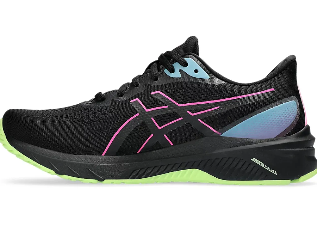 GT-1000™|Hardloopschoenen>ASICS GT-1000 12 GTX Black/Hot Pink