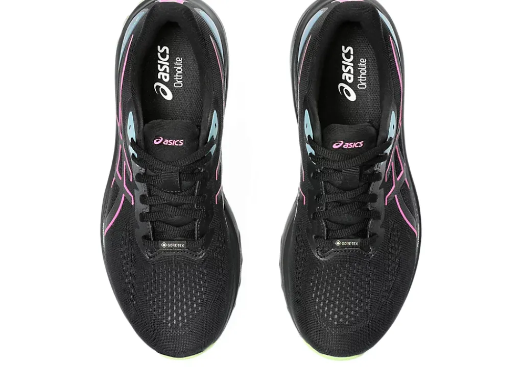 GT-1000™|Hardloopschoenen>ASICS GT-1000 12 GTX Black/Hot Pink