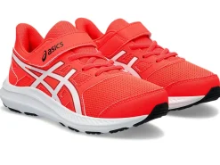 Hardloopschoenen|Hardlopen>ASICS JOLT 4 PS Sunrise Red/White