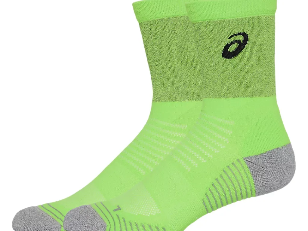 Hardlopen|Sokken>ASICS LITE-SHOW RUN CREW SOCK Lime Burst