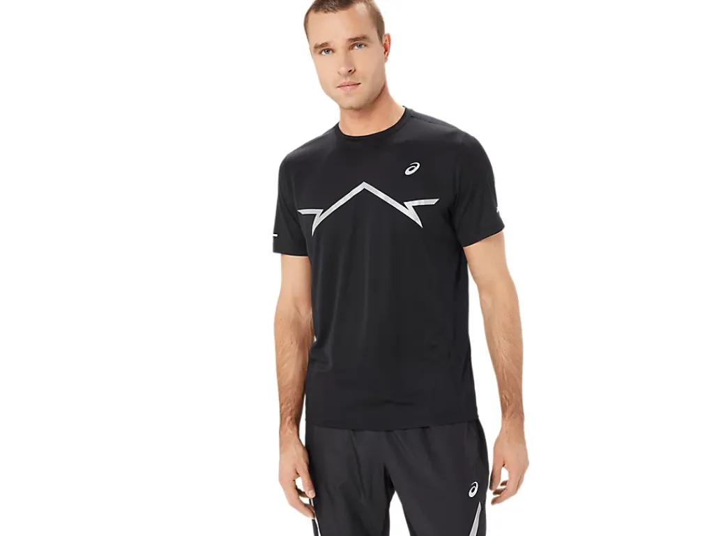 Kleding|Shirts met korte mouwen>ASICS LITE-SHOW SS TOP Performance Black