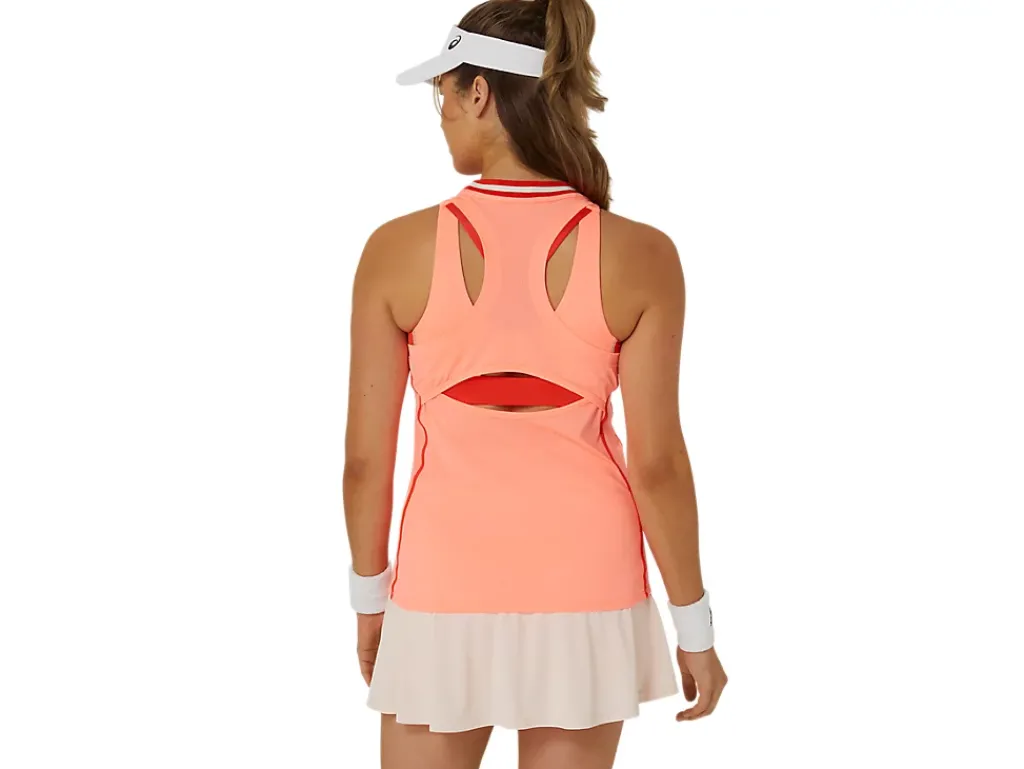 Kleding|Shirts met korte mouwen>ASICS MATCH ACTIBREEZE TANK Sun Coral