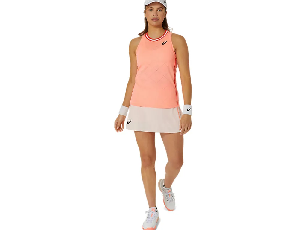 Kleding|Shirts met korte mouwen>ASICS MATCH ACTIBREEZE TANK Sun Coral