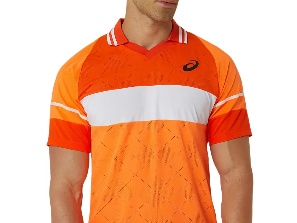 Kleding|Shirts met korte mouwen>ASICS MEN MATCH ACTIBREEZE POLO-SHIRT Koi