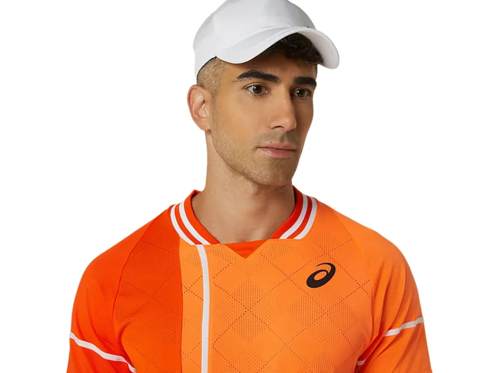 Kleding|Shirts met korte mouwen>ASICS MEN MATCH ACTIBREEZE SS TOP Koi