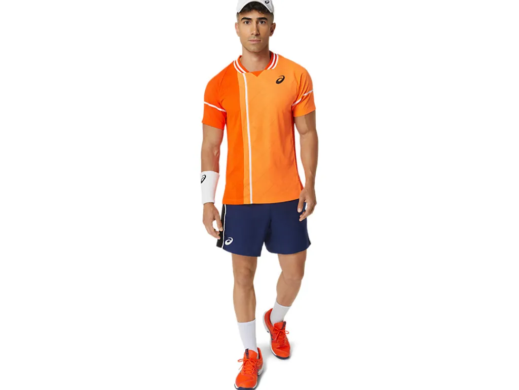 Kleding|Shirts met korte mouwen>ASICS MEN MATCH ACTIBREEZE SS TOP Koi