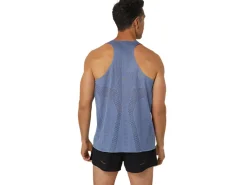 Kleding|Hardlopen>ASICS METARUN SINGLET Denim Blue