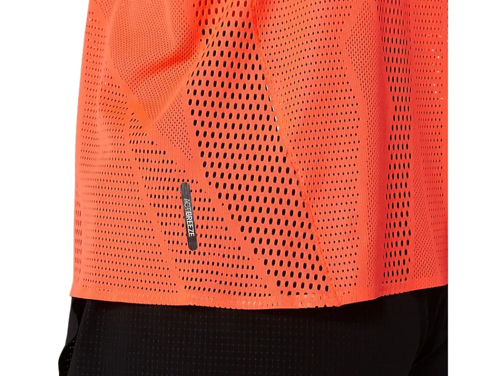 Kleding|Hardlopen>ASICS METARUN TANK Sunrise Red