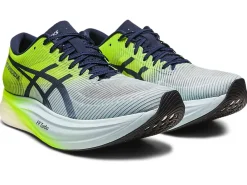 Run faster|METASPEED™>ASICS METASPEED EDGE+ Sky/Hazard Green
