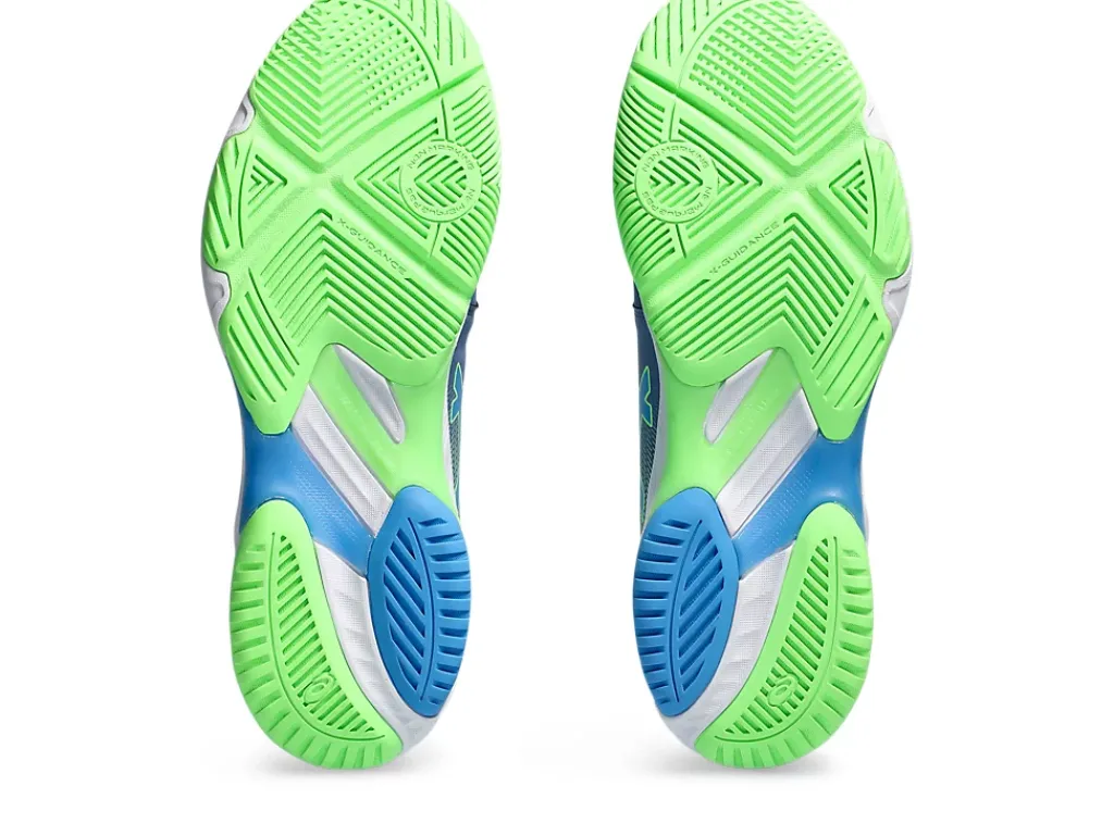 Squash & badminton|Handbal>ASICS NETBURNER BALLISTIC FF 3 Denim Blue/Waterscape
