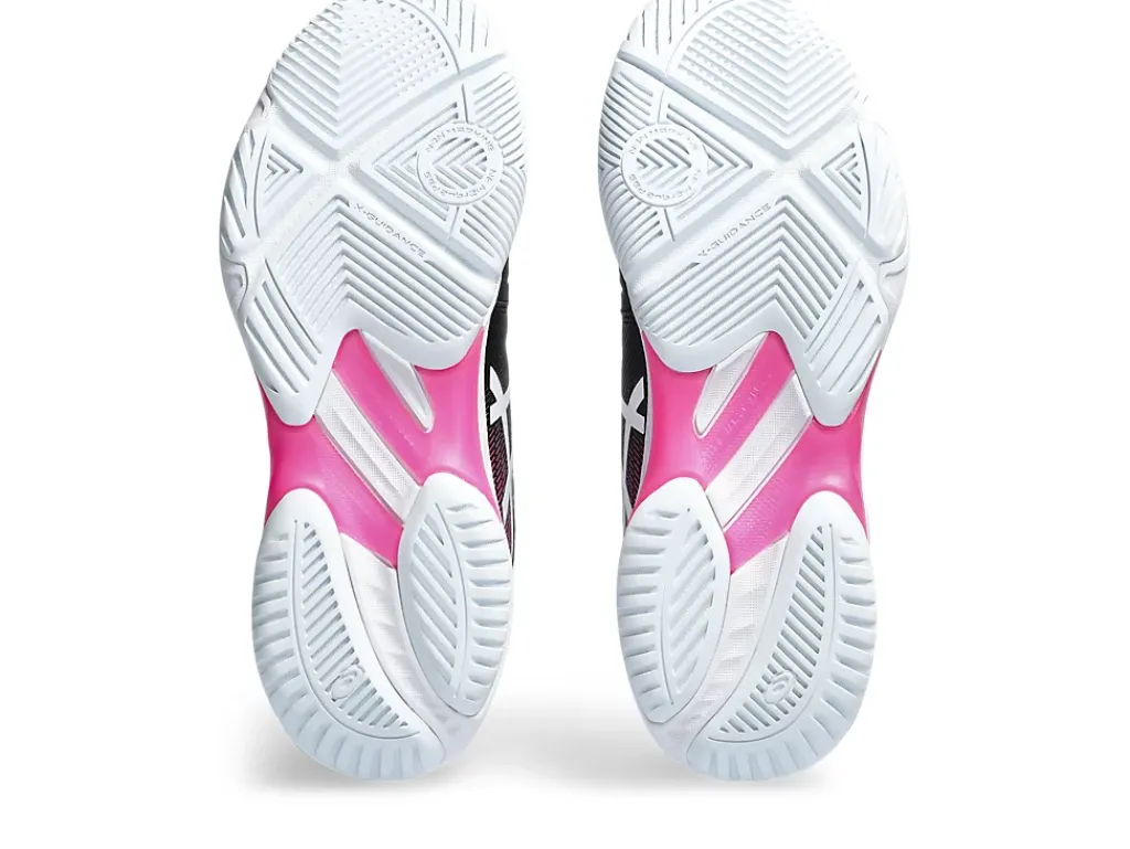 Netbal|Squash & badminton>ASICS NETBURNER BALLISTIC FF 3 Black/Hot Pink