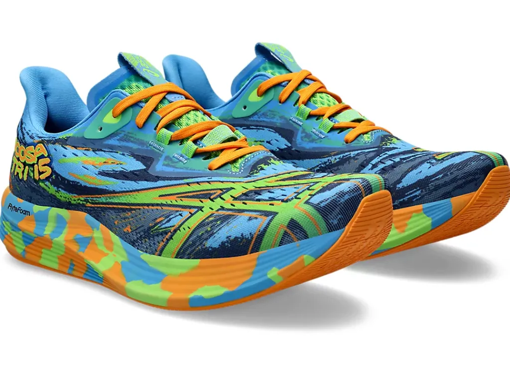 NOOSA TRI™|Run faster>ASICS NOOSA TRI 15 Waterscape/Electric Lime