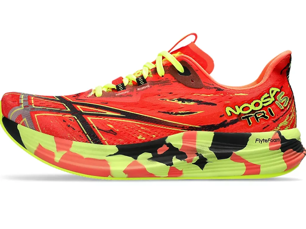 NOOSA TRI™|Run faster>ASICS NOOSA TRI 15 Sunrise Red/Black