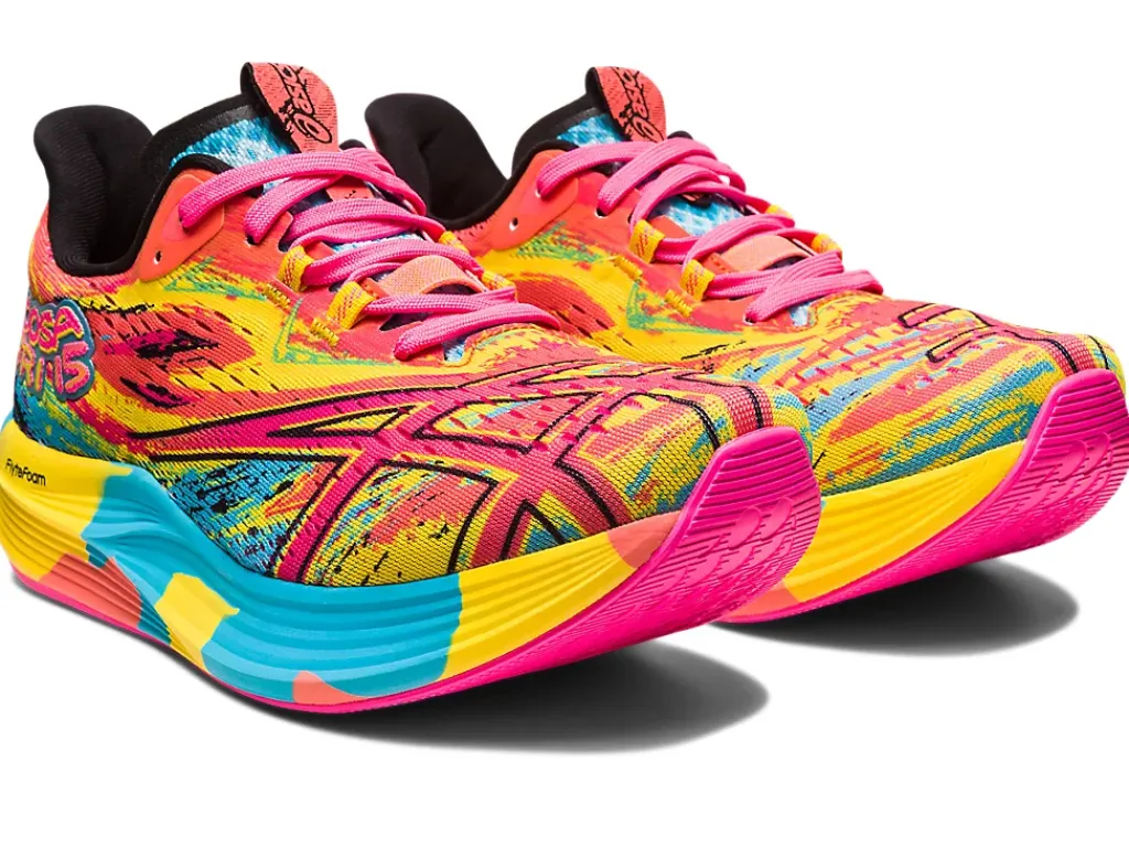 NOOSA TRI™|Run faster>ASICS NOOSA TRI 15 Aquarium/Vibrant Yellow