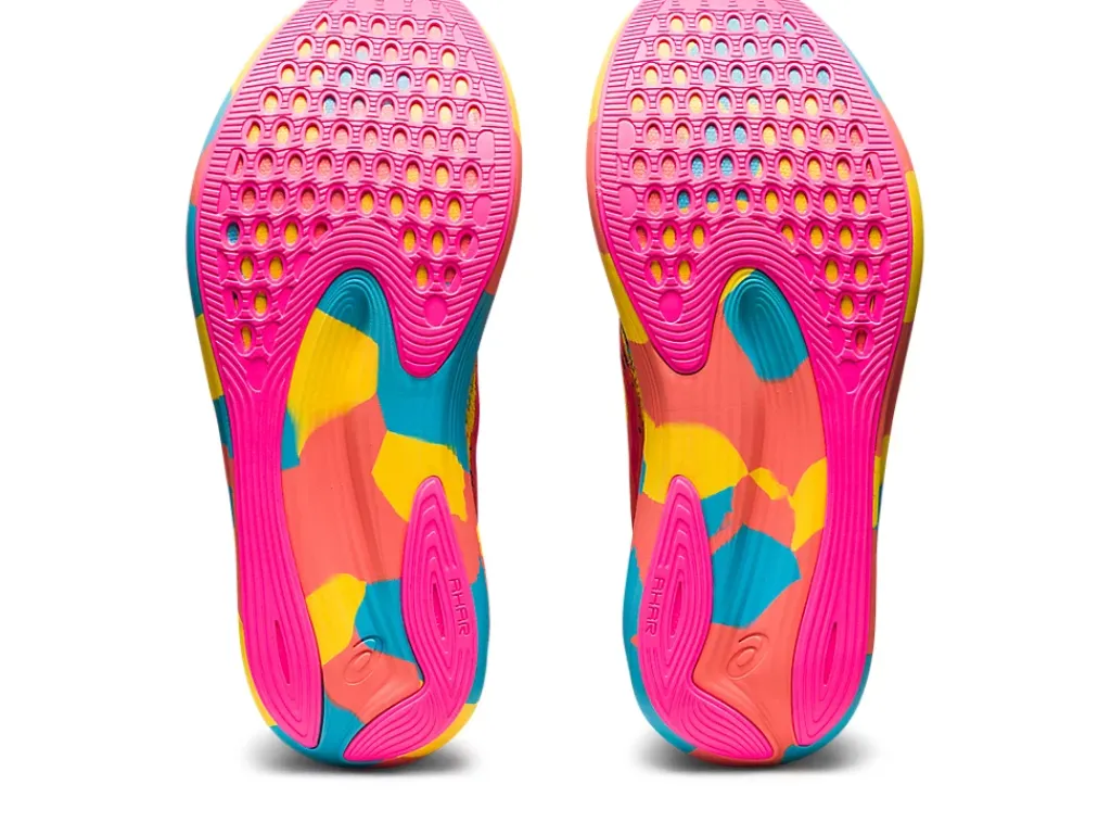 NOOSA TRI™|Run faster>ASICS NOOSA TRI 15 Aquarium/Vibrant Yellow