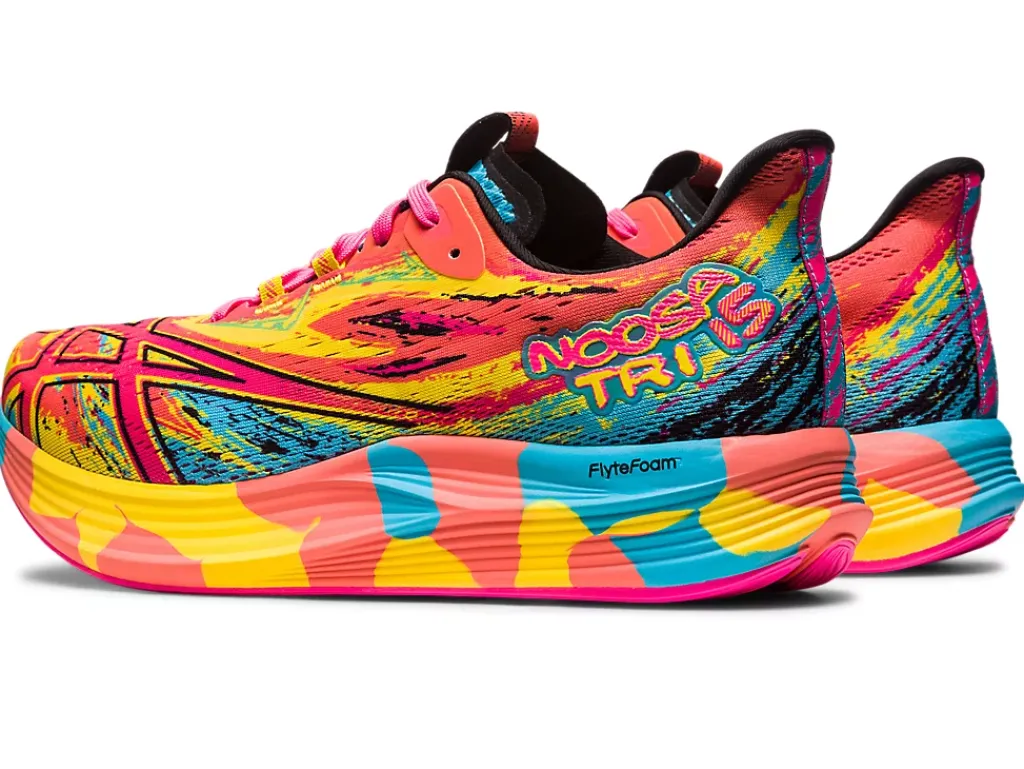 NOOSA TRI™|Run faster>ASICS NOOSA TRI 15 Aquarium/Vibrant Yellow