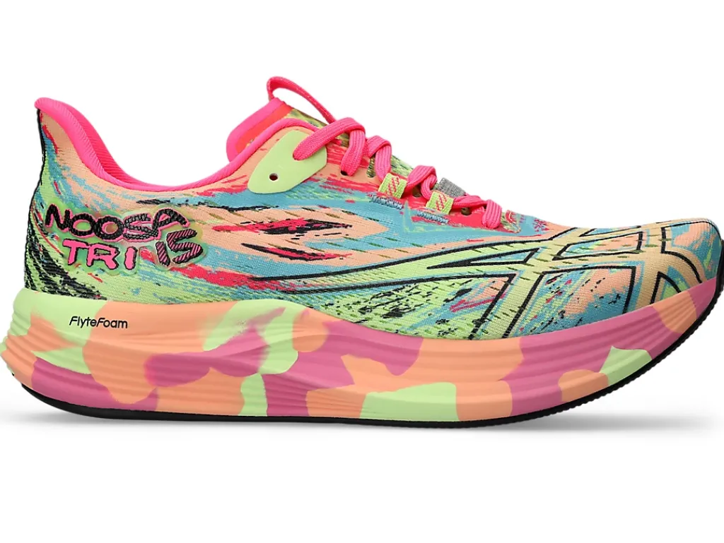 NOOSA TRI™|Run faster>ASICS NOOSA TRI 15 Summer Dune/Lime Green