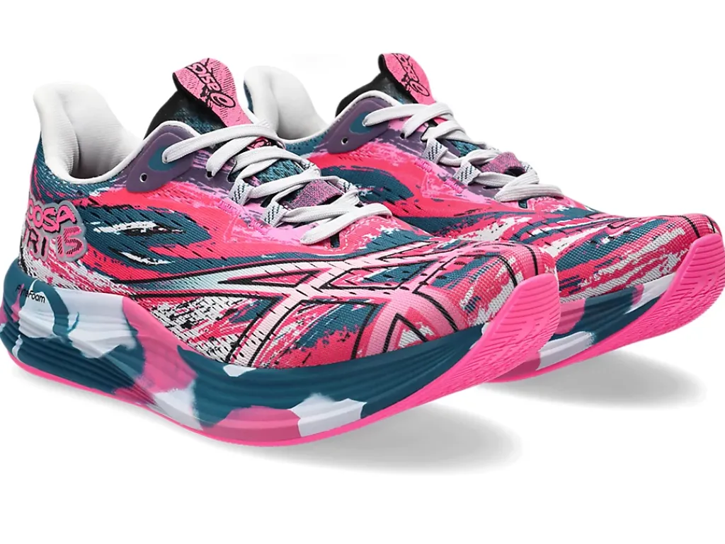 NOOSA TRI™|Run faster>ASICS NOOSA TRI 15 Restful Teal/Hot Pink