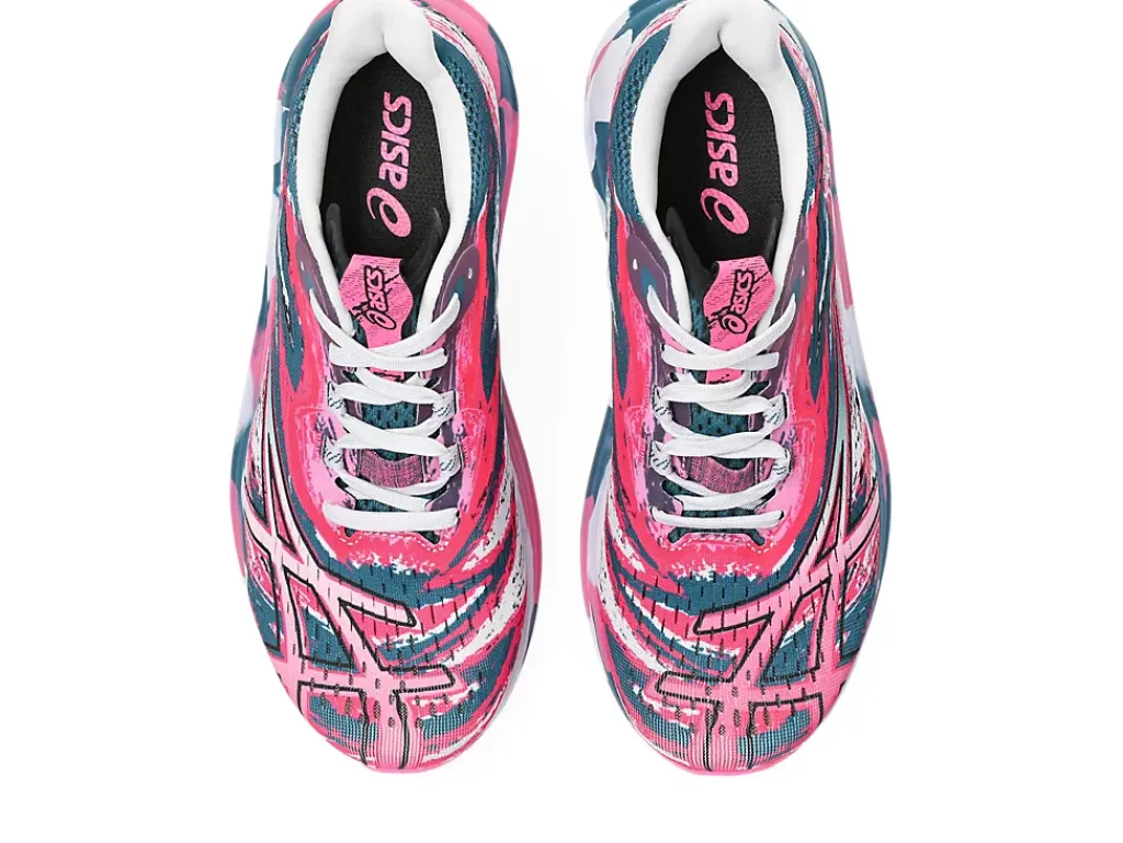 NOOSA TRI™|Run faster>ASICS NOOSA TRI 15 Restful Teal/Hot Pink