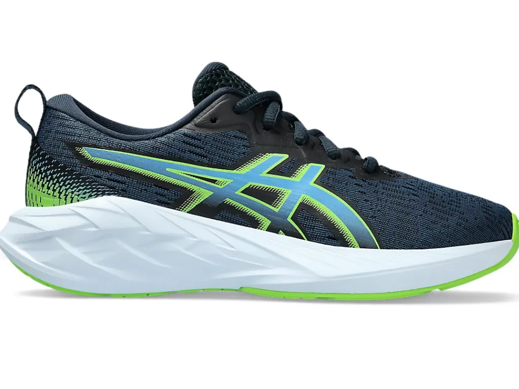 NOVABLAST™|Run faster>ASICS NOVABLAST 4 GS French Blue/Waterscape