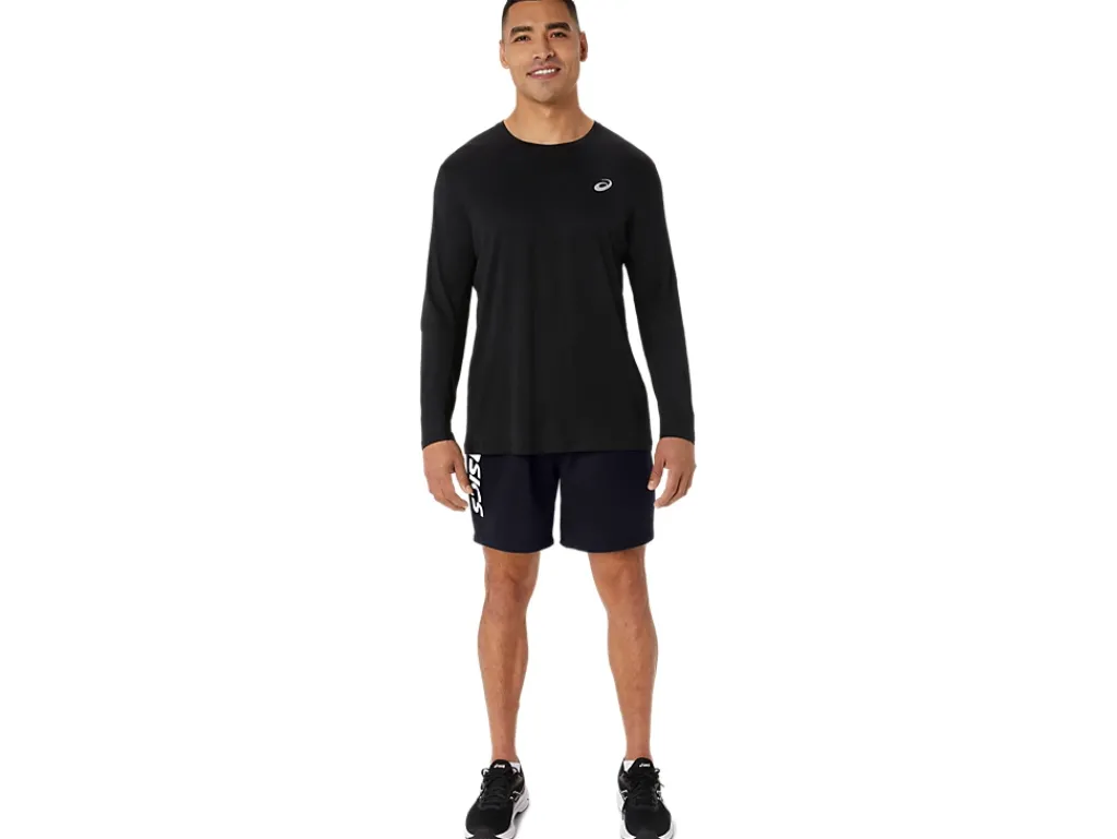 Shorts|Broeken>ASICS OMEGA 7IN SHORT Performance Black/Brilliant White