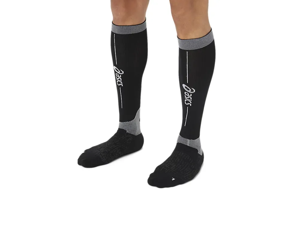 Hardlopen|Sokken>ASICS PERFORMANCE RUN COMPRESSION SOCK Performance Black