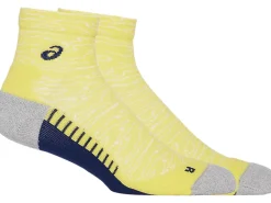 Hardlopen|Sokken>ASICS PERFORMANCE RUN SOCK QUARTER Bright Yellow/Blue Expanse