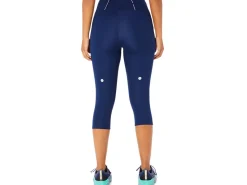 Kleding|Hardlopen>ASICS ROAD HIGH WAIST CAPRI TIGHT Blue Expanse