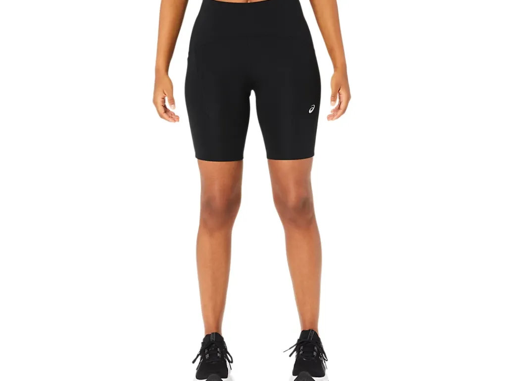 Kleding|Hardlopen>ASICS ROAD HIGH WAIST 8IN SPRINTER Performance Black