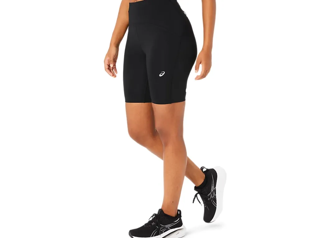 Kleding|Hardlopen>ASICS ROAD HIGH WAIST 8IN SPRINTER Performance Black