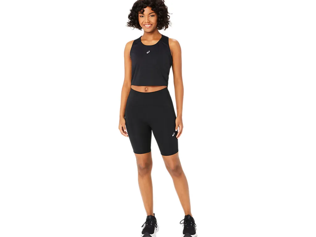 Kleding|Hardlopen>ASICS ROAD HIGH WAIST 8IN SPRINTER Performance Black