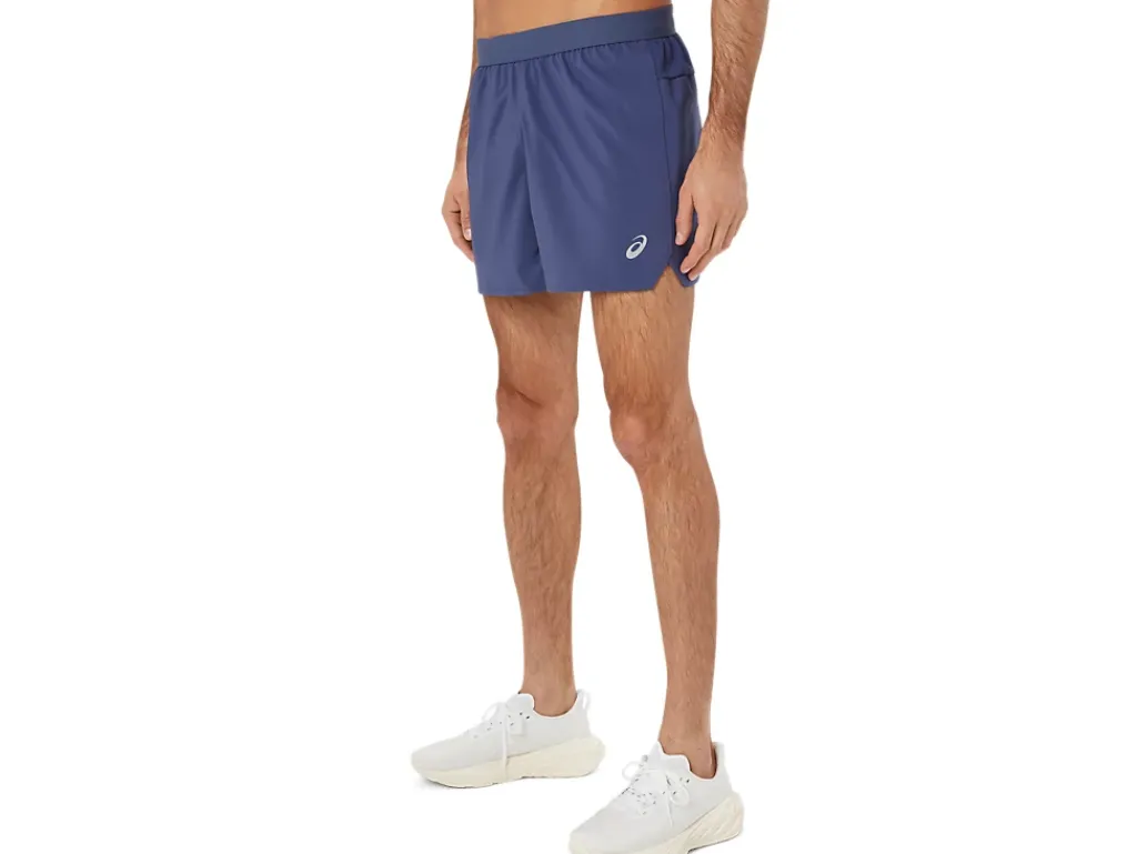 Kleding|Hardlopen>ASICS ROAD 5IN SHORT Thunder Blue