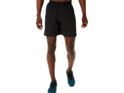 Kleding|Hardlopen>ASICS ROAD 2-N-1 7IN SHORT Performance Black/Carrier Grey