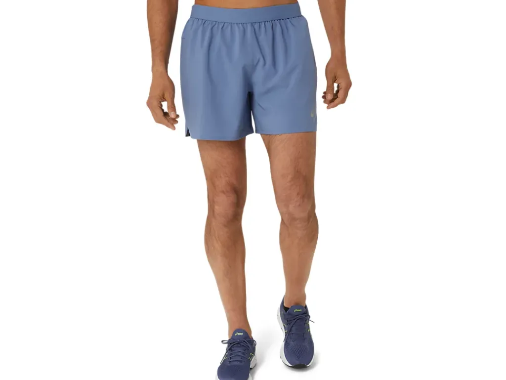 Kleding|Hardlopen>ASICS ROAD 2-N-1 5IN SHORT Denim Blue/Denim Blue