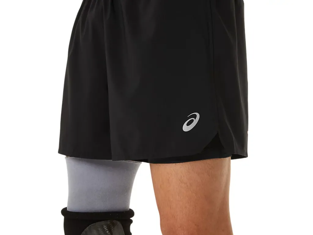 Kleding|Hardlopen>ASICS ROAD 2-N-1 5IN SHORT Performance Black