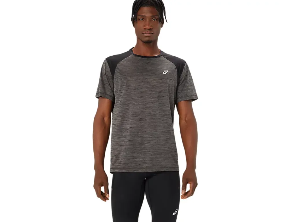Kleding|Hardlopen>ASICS ROAD SS TOP Performance Black