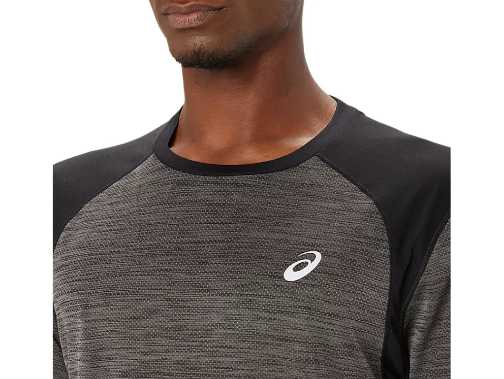 Kleding|Hardlopen>ASICS ROAD SS TOP Performance Black