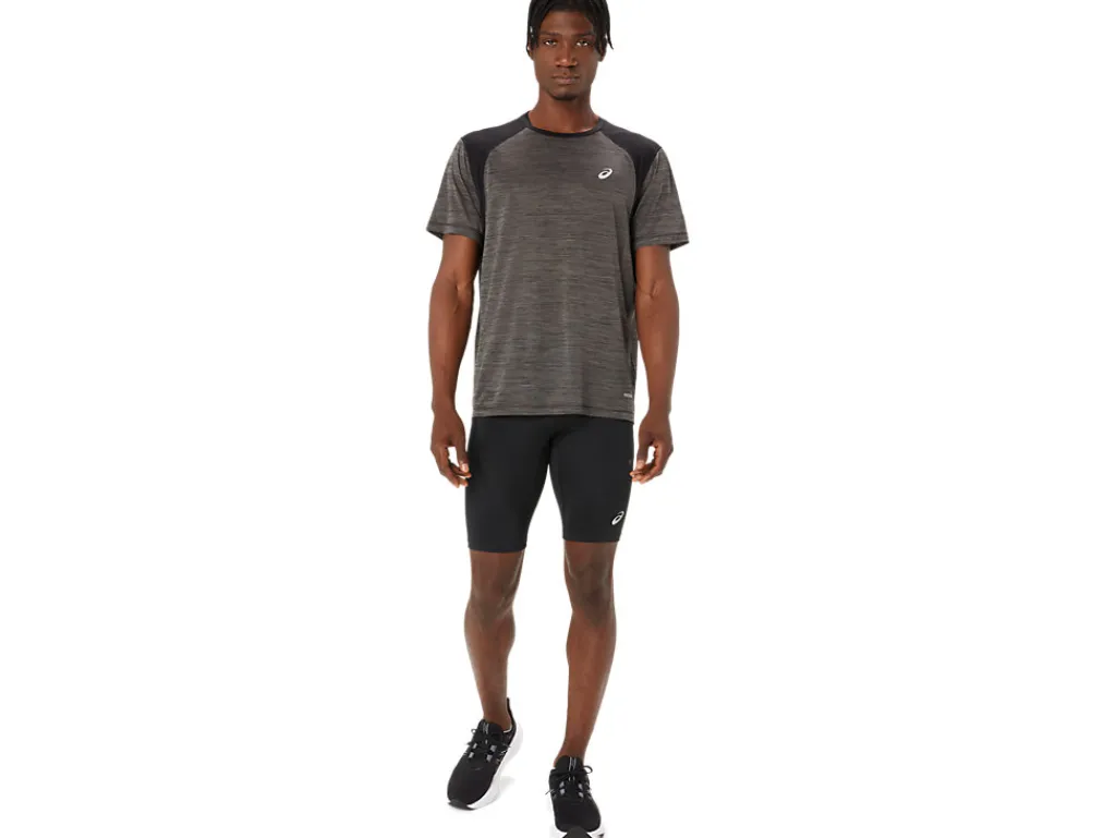 Kleding|Hardlopen>ASICS ROAD SS TOP Performance Black