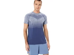 Kleding|Hardlopen>ASICS SEAMLESS SS TOP Denim Blue/Thunder Blue