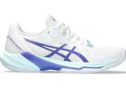 Netbal|Squash & badminton>ASICS SKY ELITE FF 2 White/Blue Violet