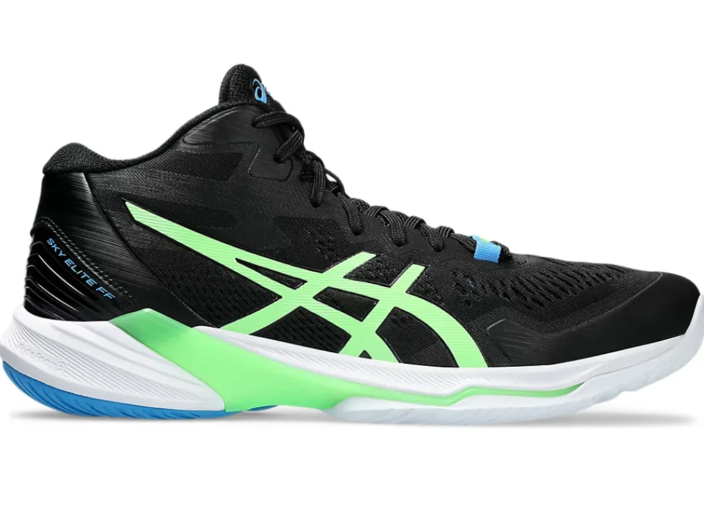 Squash & badminton|Handbal>ASICS SKY ELITE FF MT 2 Black/Lime Burst
